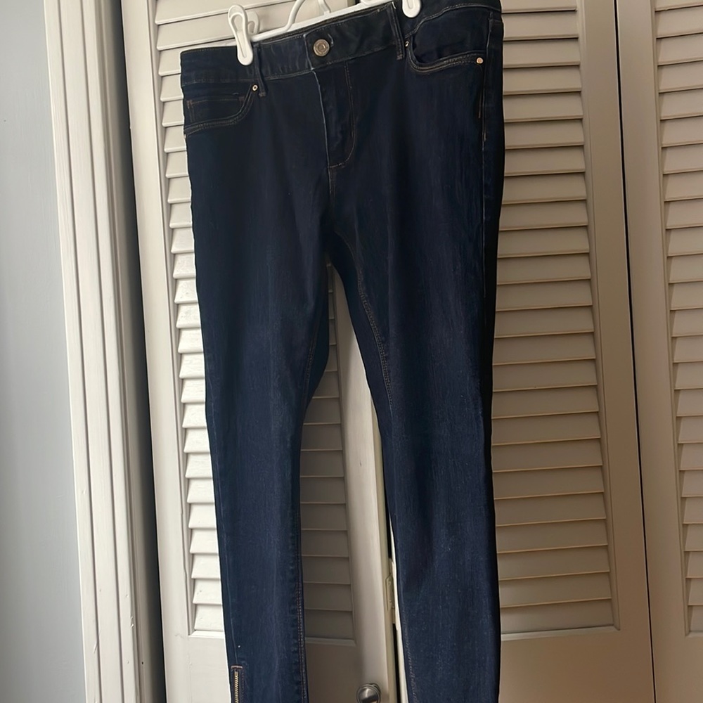 WHBM skimmer jeans size 6